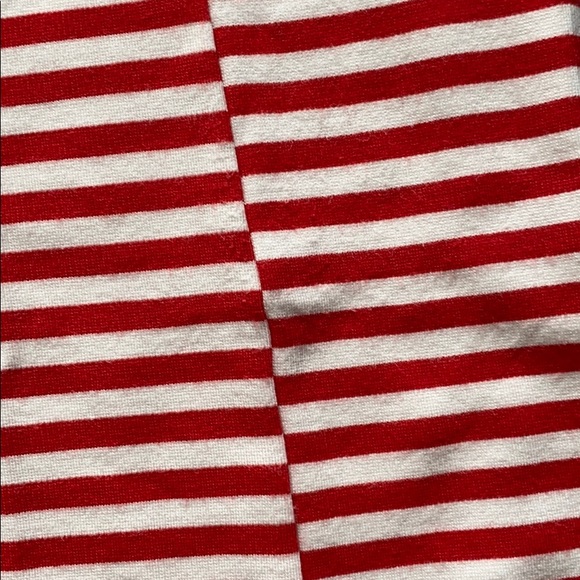 J. Crew Factory Red and White Striped Dress - Picture 6 of 8